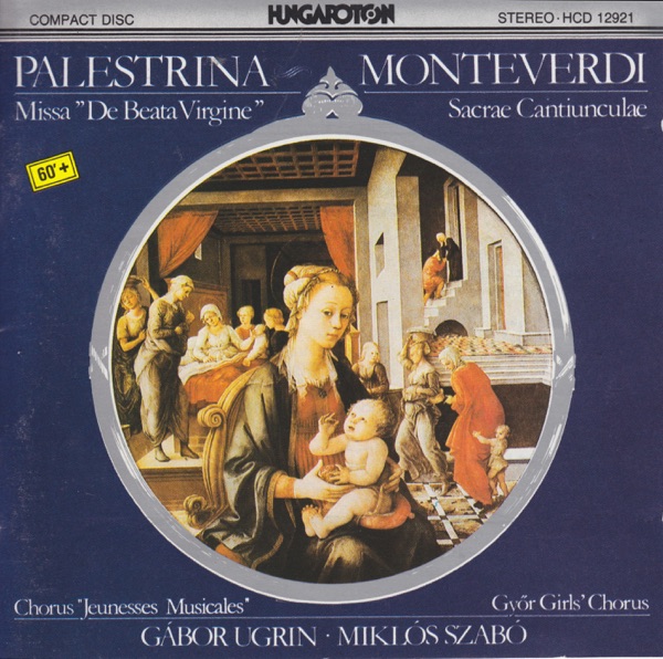 Palestrina, Monteverdi album cover