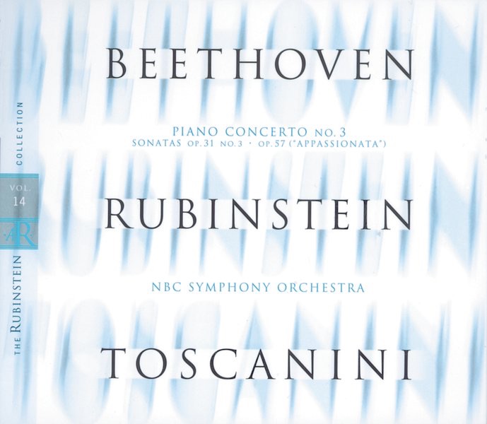 Rubinstein Collection, Vol. 14: Beethoven: Piano Concerto No. 3, Sonatas Nos. 18 & 23 ("Appassionata album cover