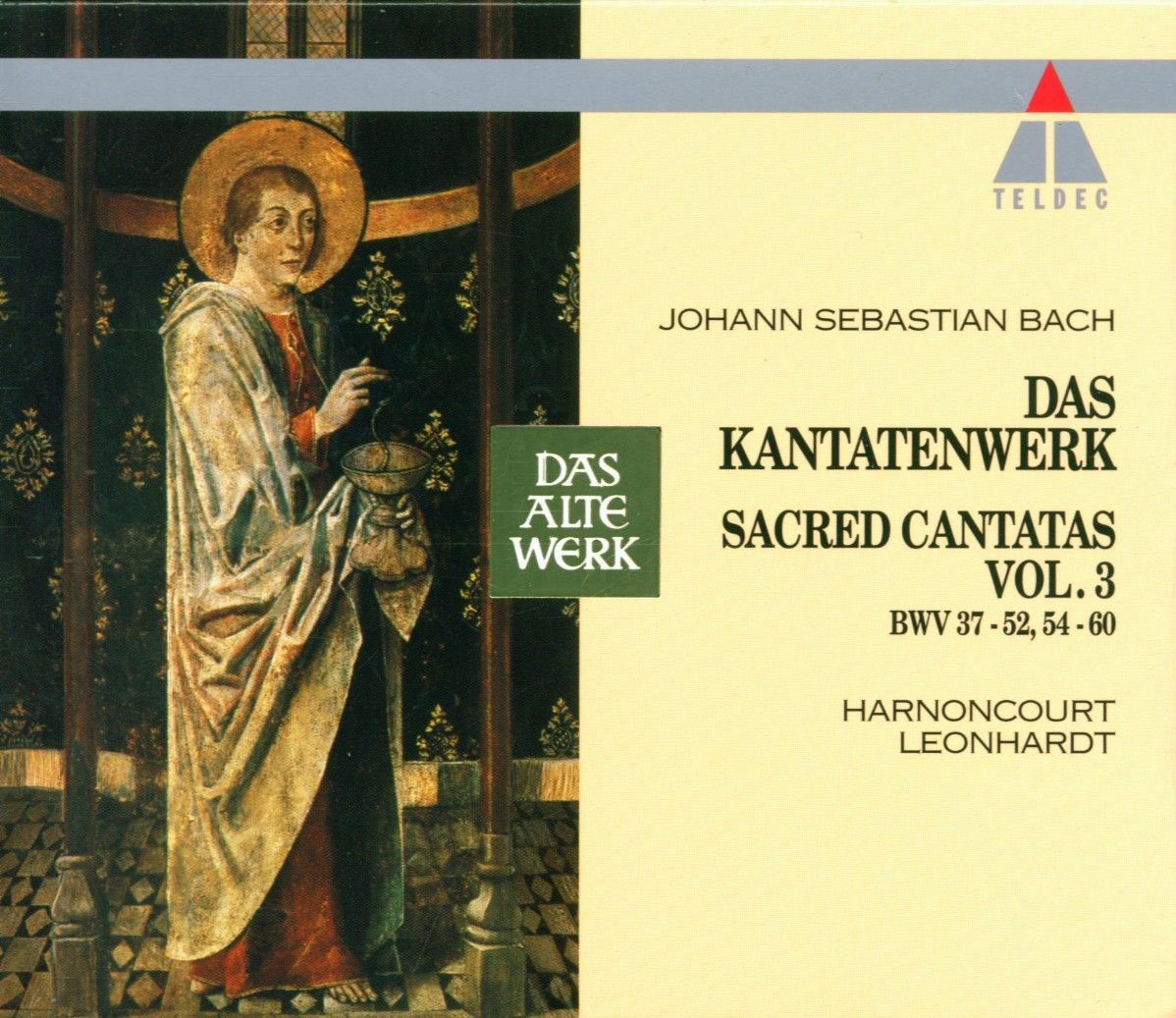 Bach : Sacred Cantatas Vol.3 : BWV 37-52, 54-60 album cover