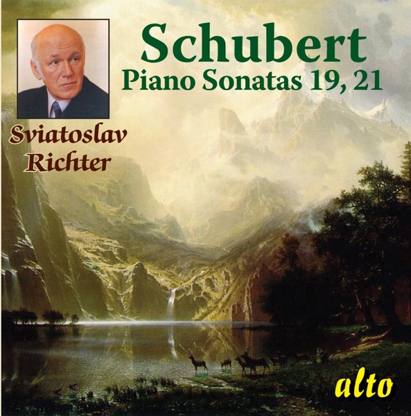 Sviatoslav Richter plays Schubert - Sonatas Nos. 19 & 21 album cover