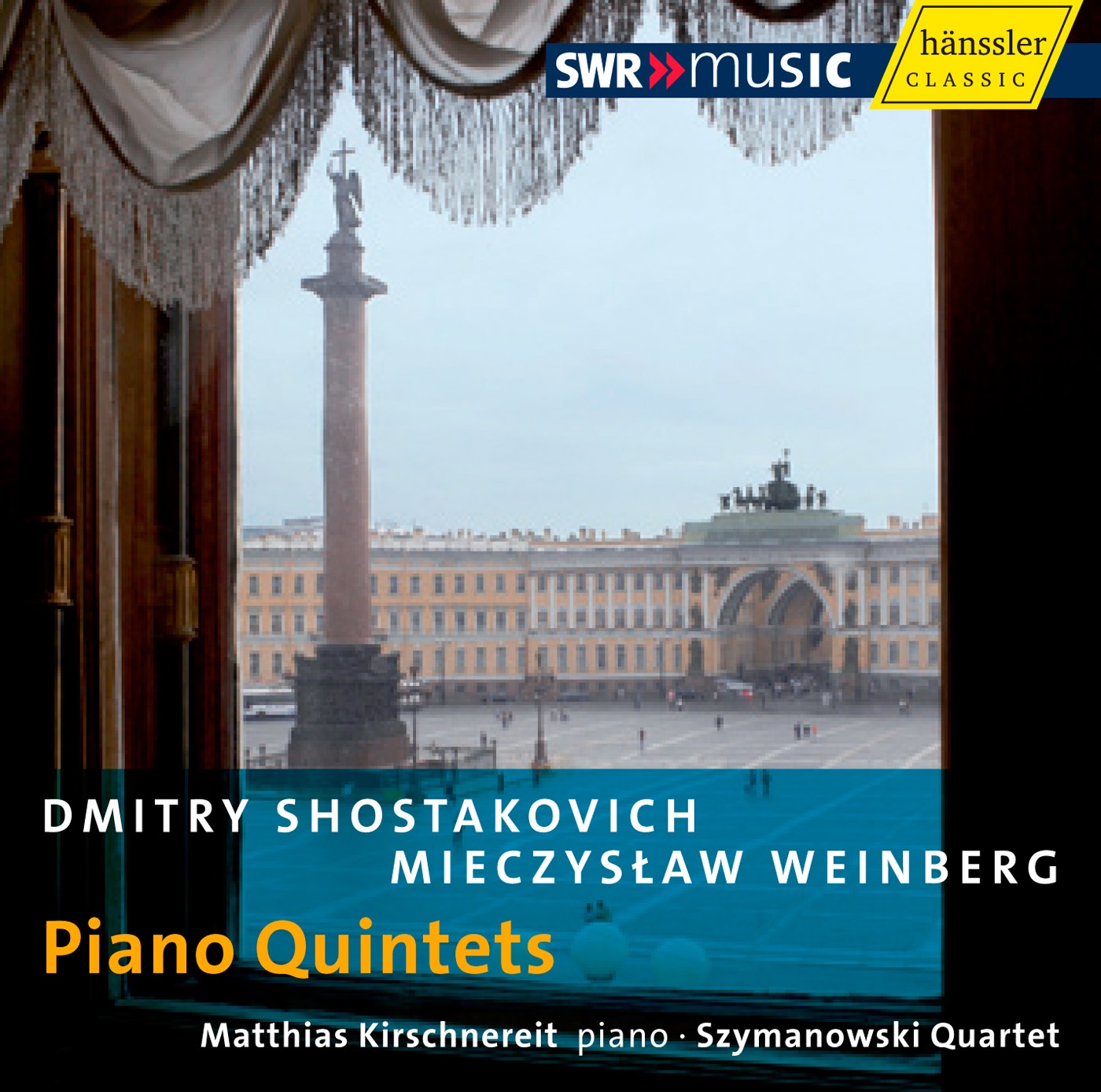 Shostakovich & Weinberg: Piano Quintets album cover