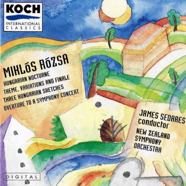 Rózsa: Hungarian Nocturne & Theme, Variations and Finale album cover