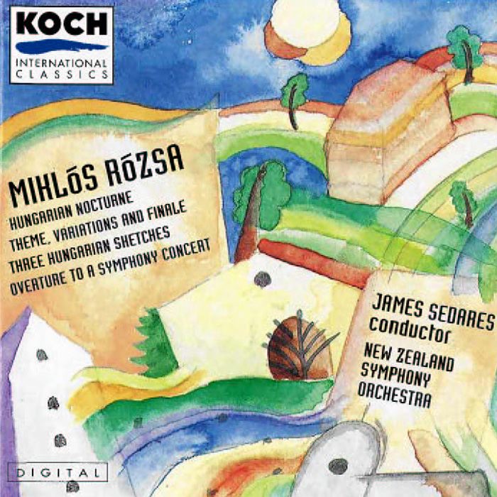 Rózsa: Hungarian Nocturne & Theme, Variations and Finale album cover