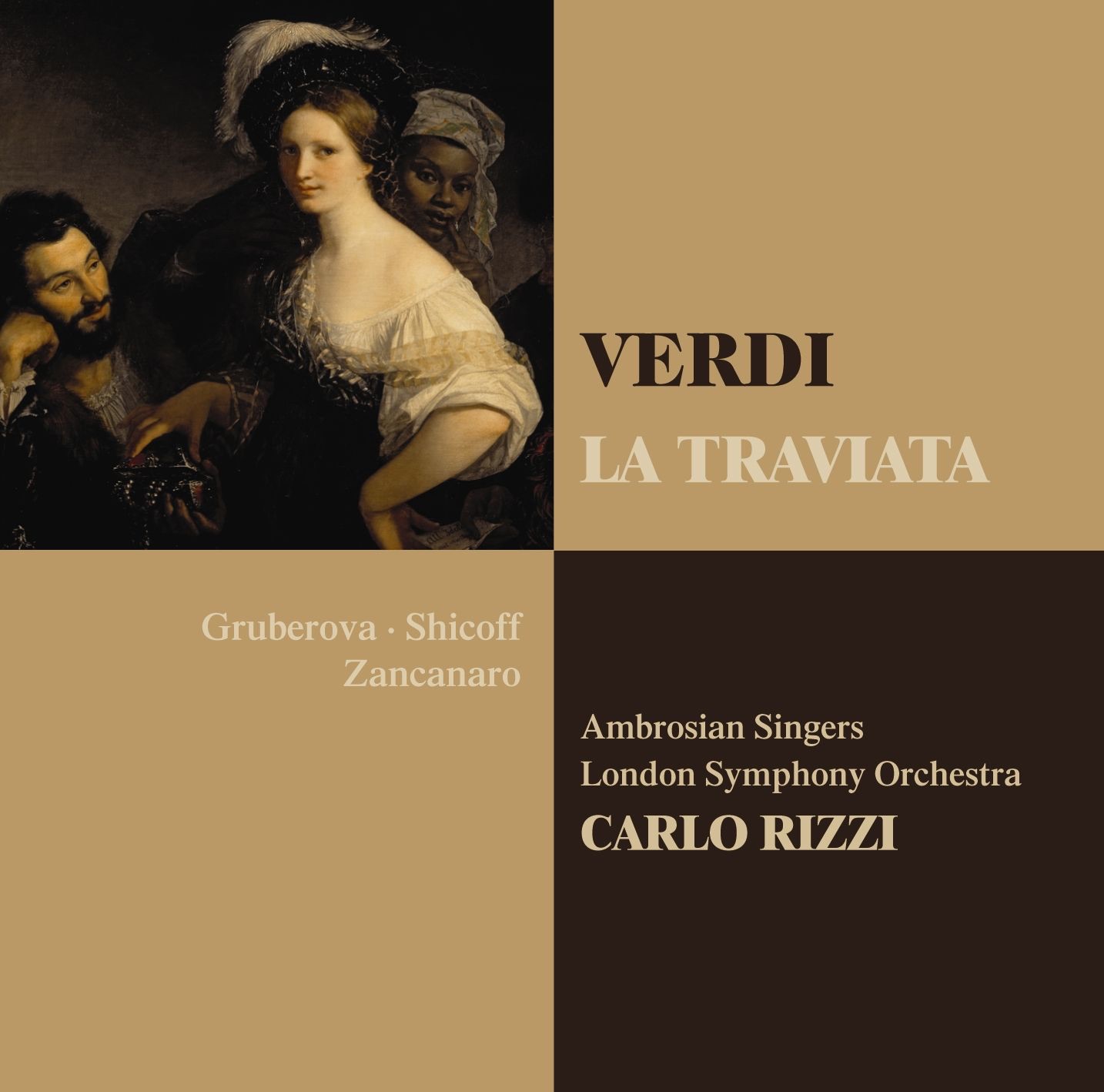 Verdi: La traviata album cover