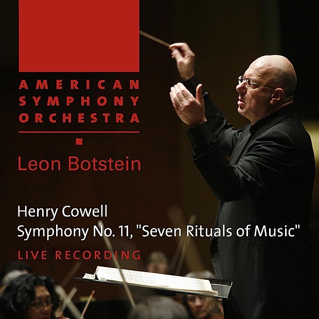Cowell: Symphony No. 11, "Seven Rituals of Music" album cover