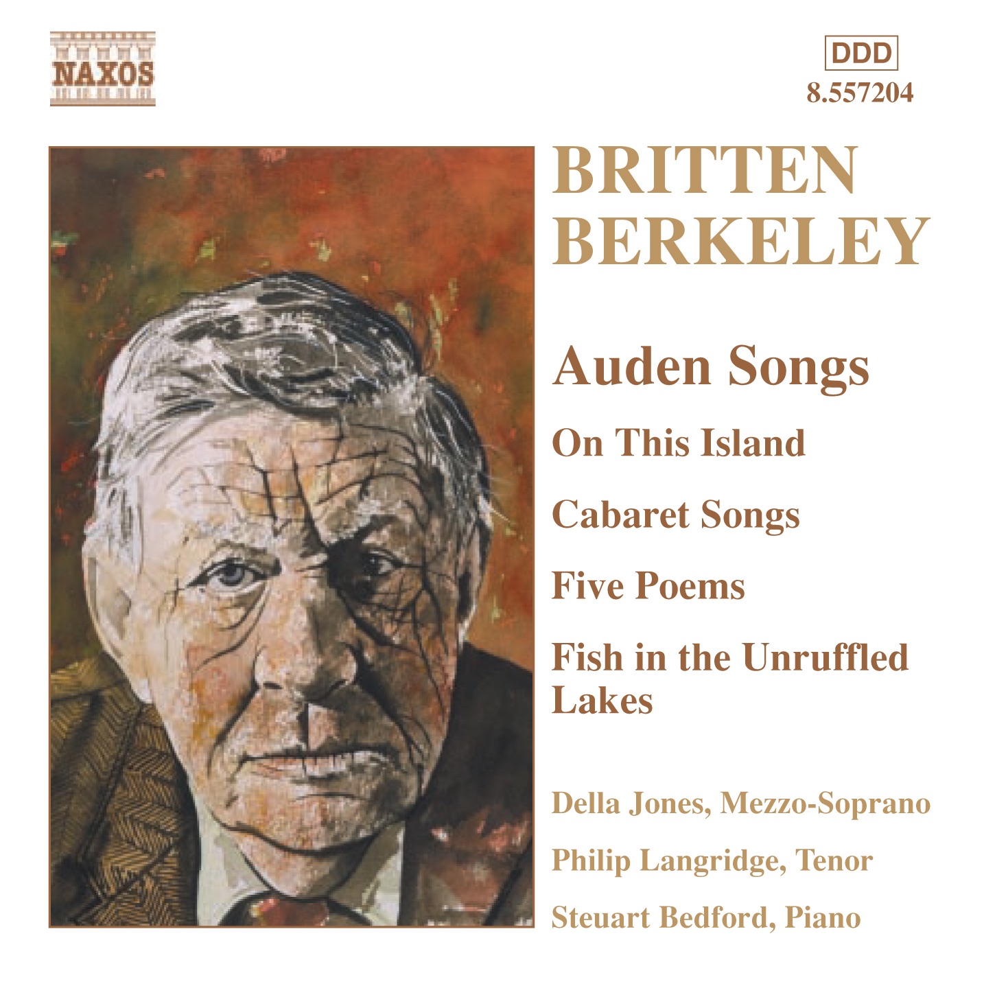Britten - Berkeley: Auden Songs album cover