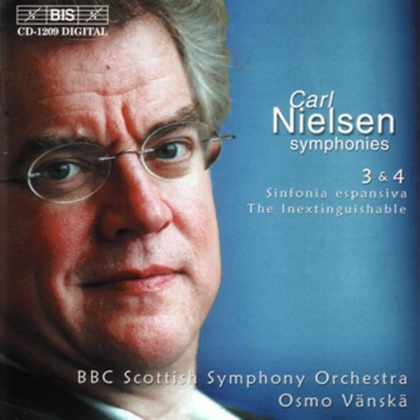 Nielsen: Symphonies Nos. 3 and 4 album cover