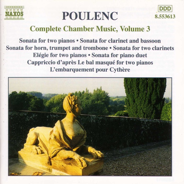 Poulenc: Sonata for Two Pianos - Clarinet Sonatas album cover