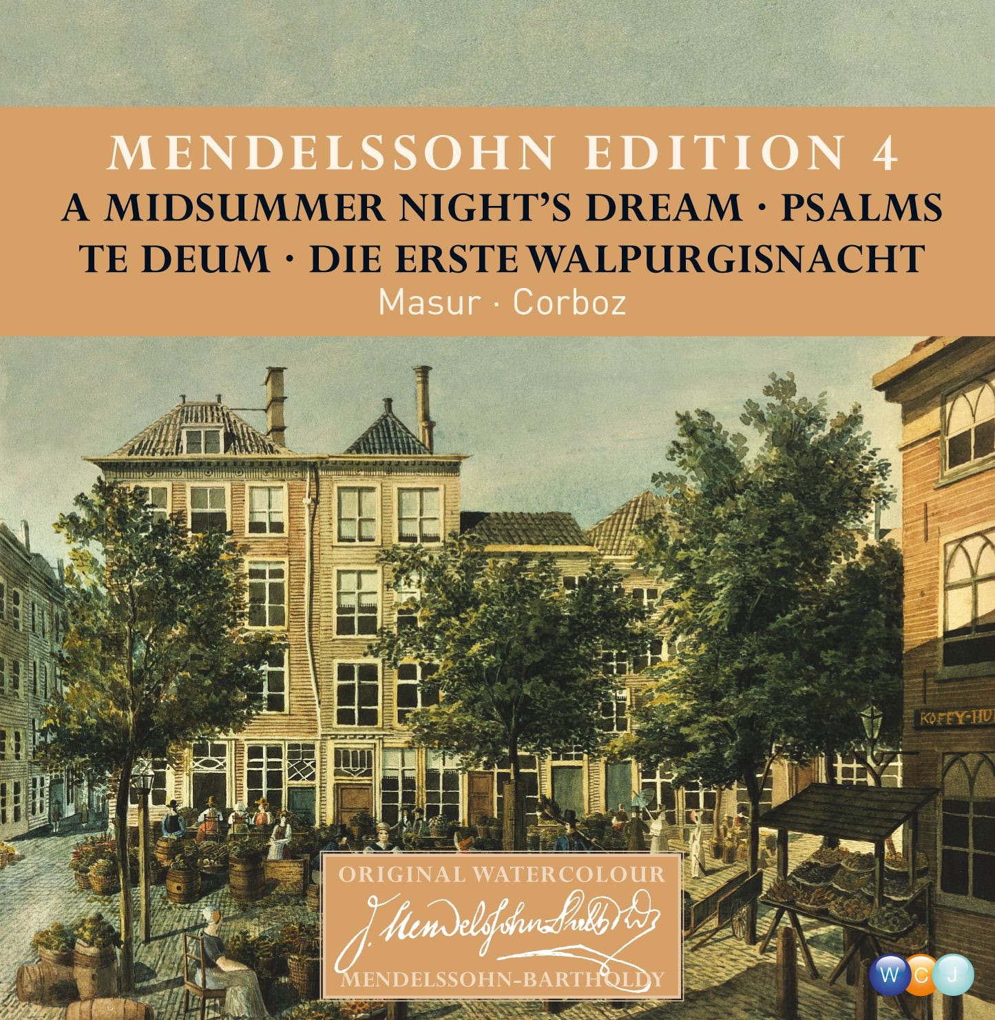 Mendelssohn Edition, Vol. 4: Choral Music album cover