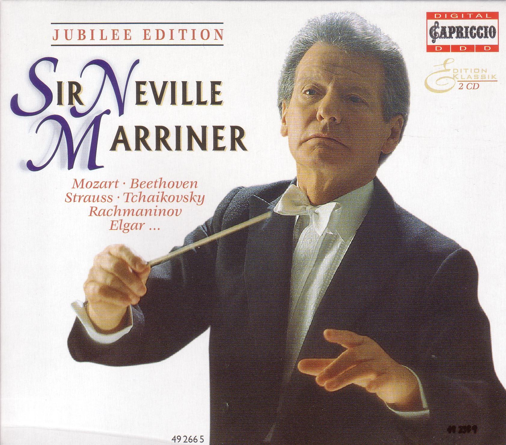 Boyce, Purcell, Mozart, Beethoven, Hummel & Adam: Orchestral Music (Sir Neville Marriner Jubilee Edi album cover