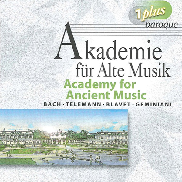 Academy for Ancient Music album cover