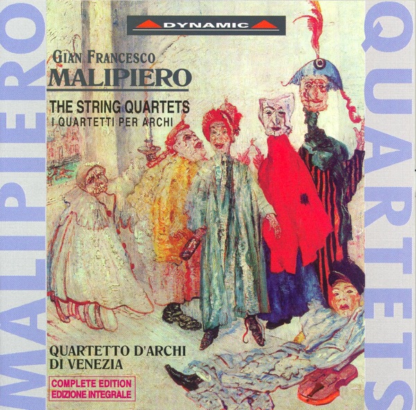 Malipiero: String Quartets Nos. 1-8 album cover