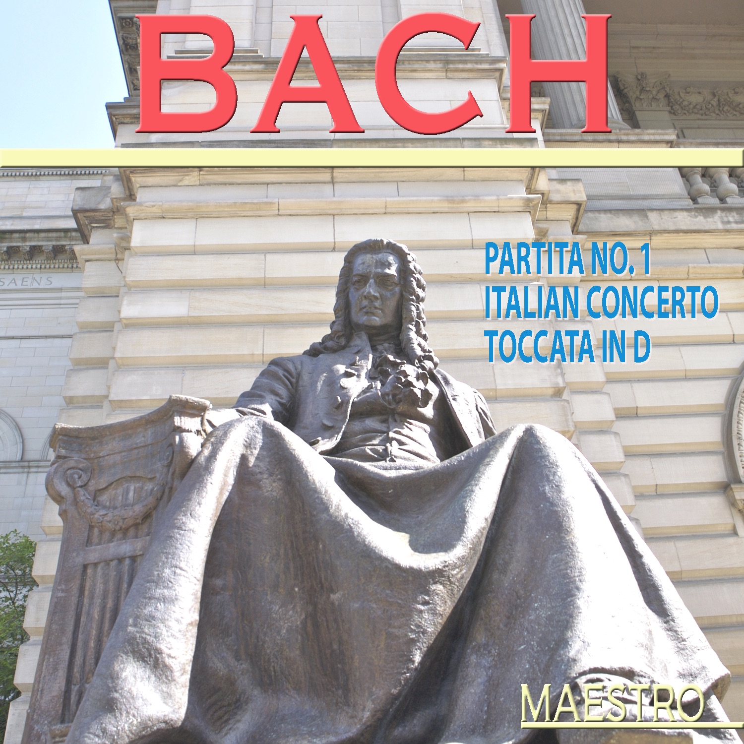 Bach: Partita No.1, Italian Concerto, Toccata In D album cover