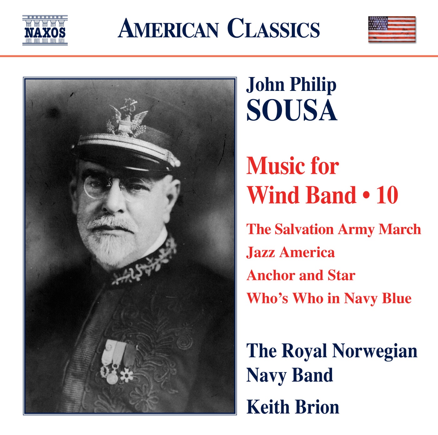 Sousa: Music for Wind Band, Vol. 10 album cover