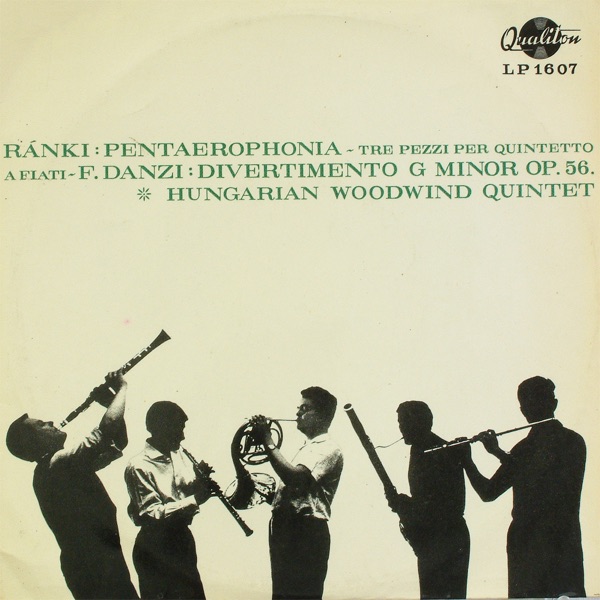 Danzi: Divertimento in G Minor, Op. 56 - Ránki: Pentaerophobia album cover