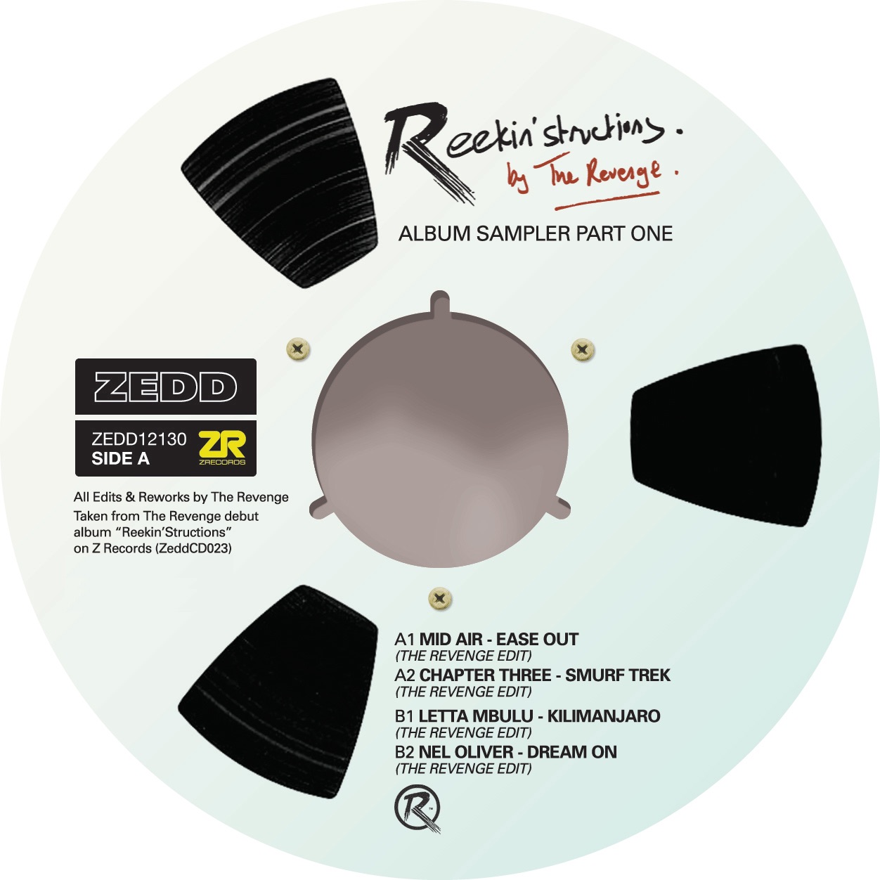 Reekin'Structions by The Revenge - Album Sampler, Pt. One - EP album cover