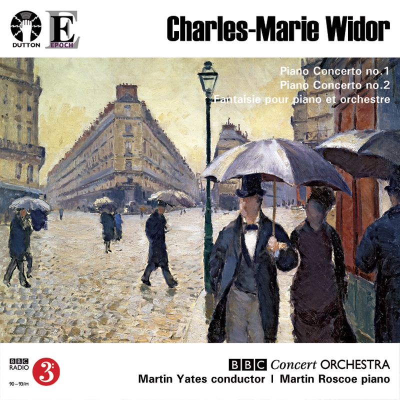 Charles-Marie Widor: Piano Concertos album cover