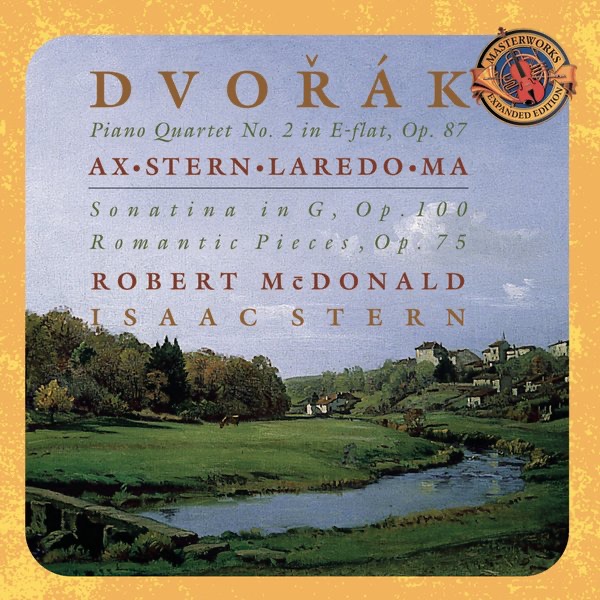 Dvorák: Piano Quartet No. 2 in E-Flat Major, Op. 87 - Sonatina in G, Op. 100 - Romatic Pieces, Op. 7 album cover