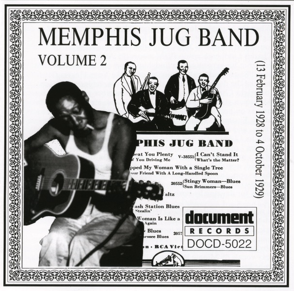 Memphis Jug Band, Vol. 2 (1928-1929) album cover