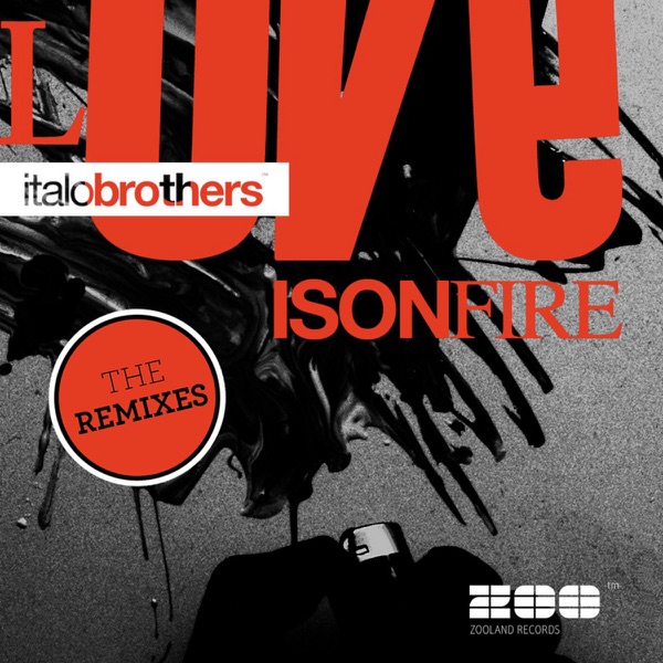 Love Is On Fire The Remixes album cover