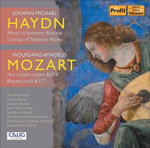 Haydn, M.: Missa Sanctae Ursulae - Mozart, W.A.: Ave Verum Corpus - Regina Coeli album cover
