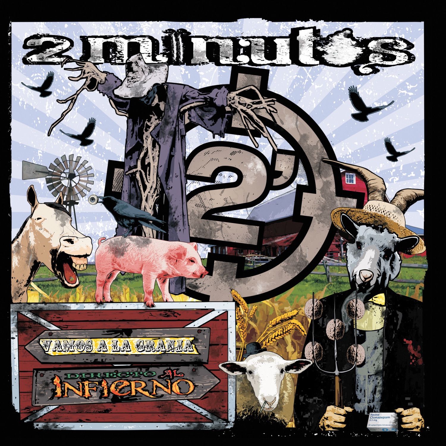 Vamos a la Granja, Directo al Infierno album cover