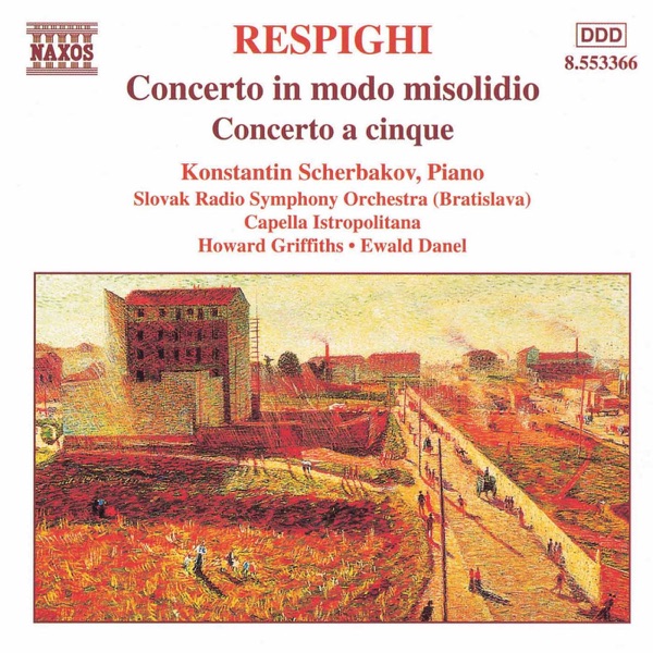 Respighi: Concerto in Modo Misolidio - Concerto a Cinque album cover
