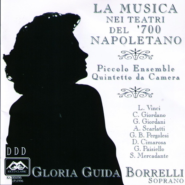 La musica nei teatri del '700 napoletno album cover