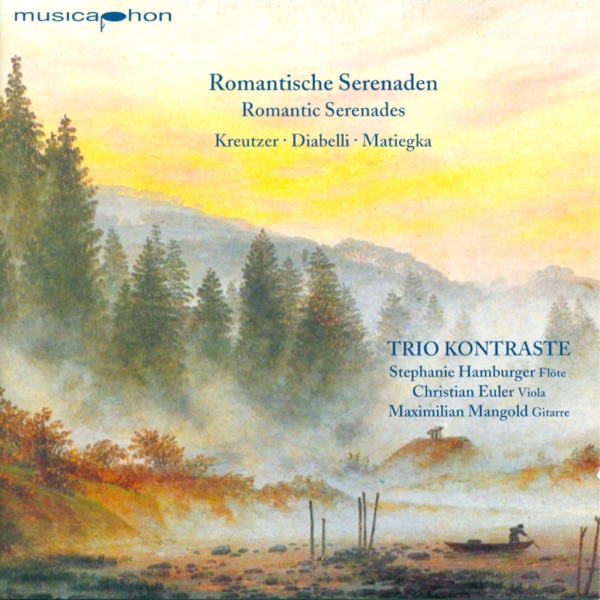 Kreutzer, J.: Trio, Op. 16 - Diabelli, A.: Serenata Concertante - Matiegka, W.T.: Notturno (Romantic album cover