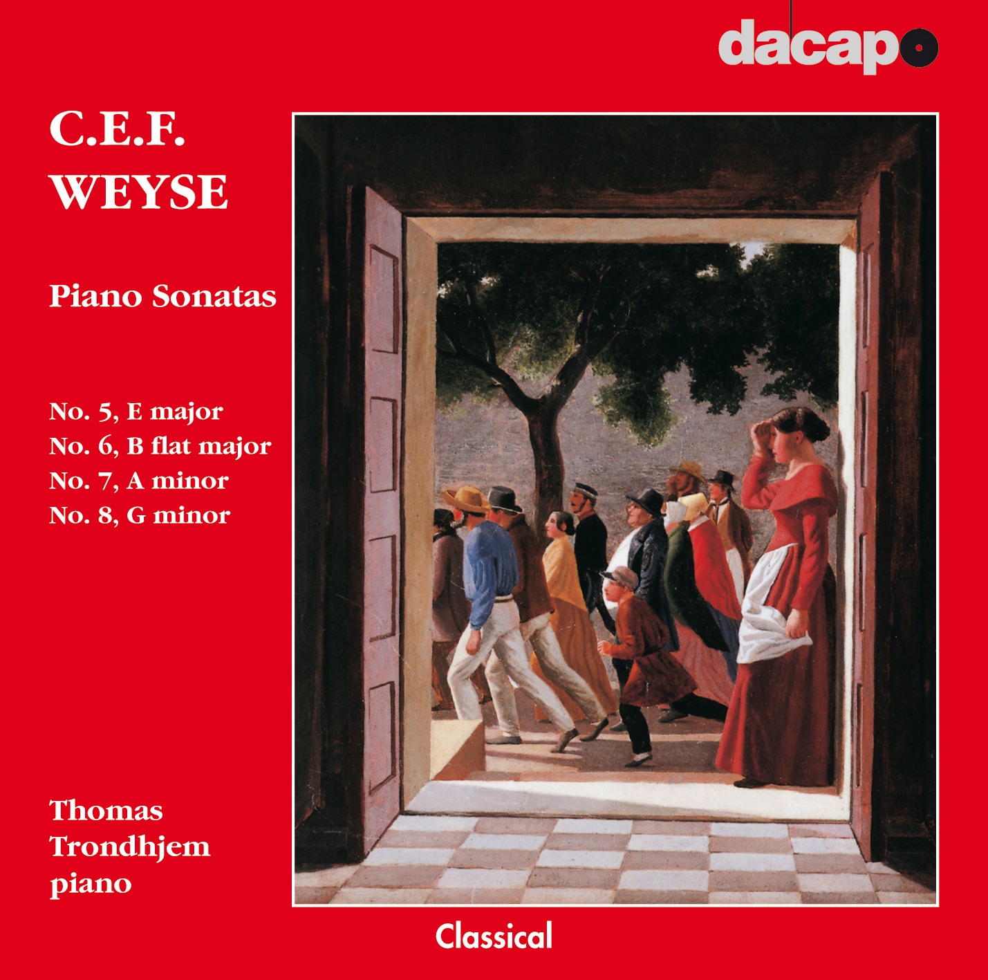 Weyse: Piano Sonatas Nos. 5-8 album cover