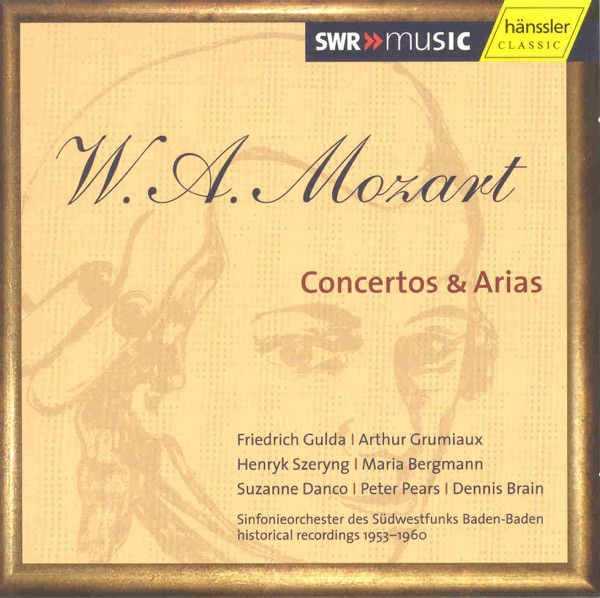 Mozart: Concertos and Arias album cover