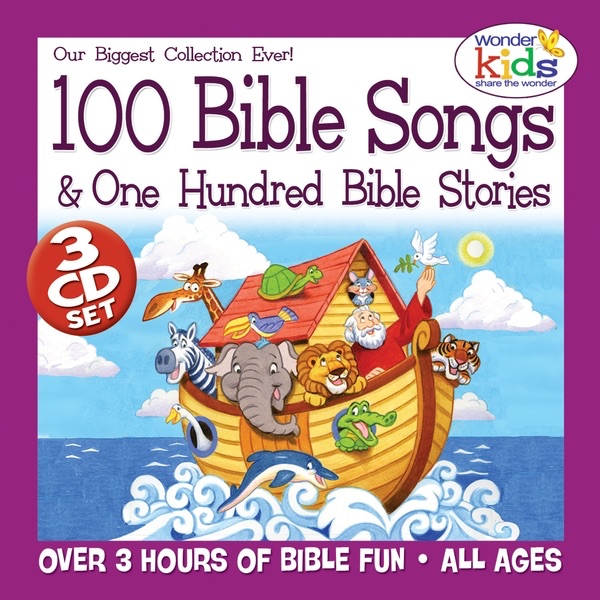 100 Bible Songs & 100 Bible Stories album cover