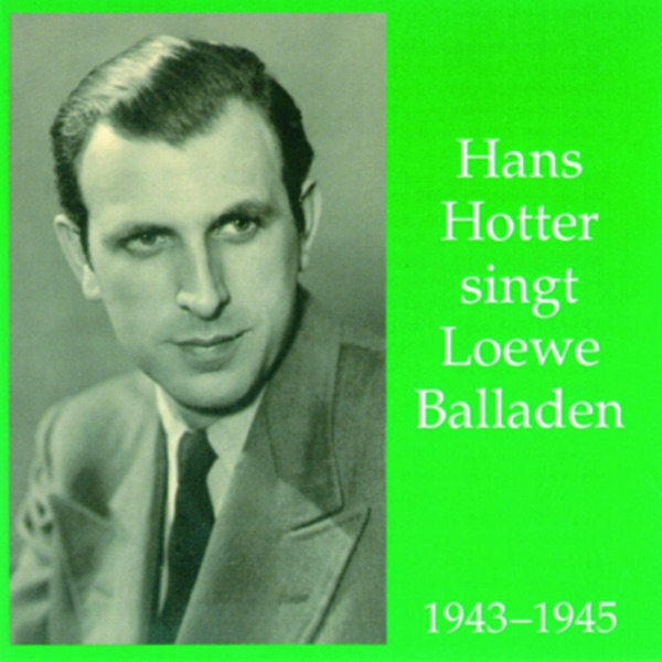 Hans Hotter Singt Loewe Balladen album cover