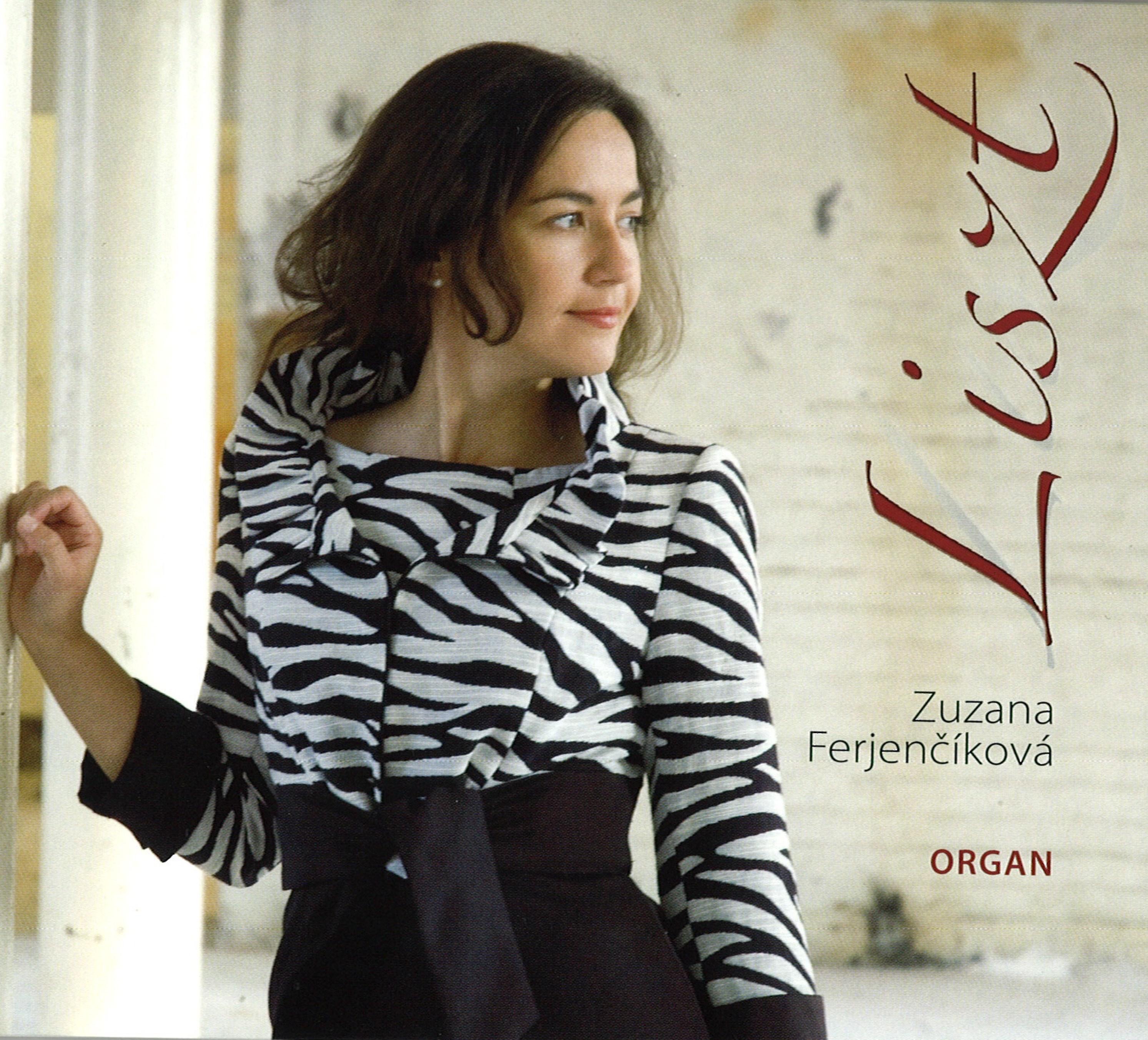 Liszt Zuzana Ferjencikova Organ album cover