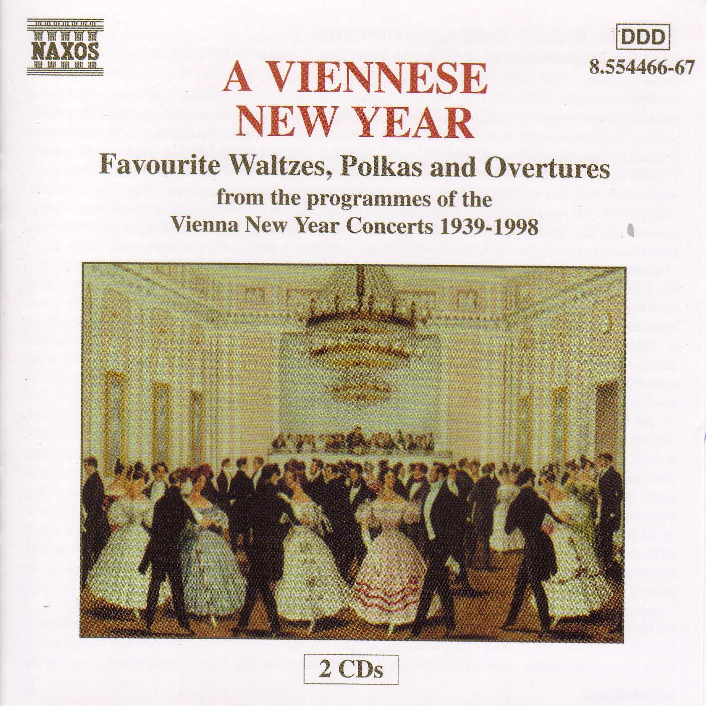A Viennese New Year - Favorite Waltzes, Polkas and Overtures album cover