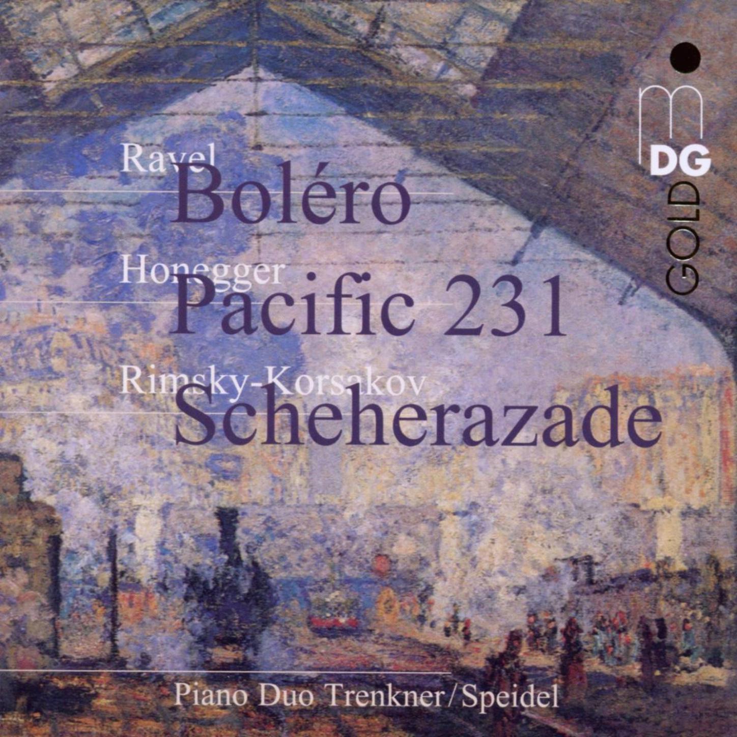 Boléro, Pacific 231, Scheherazade album cover