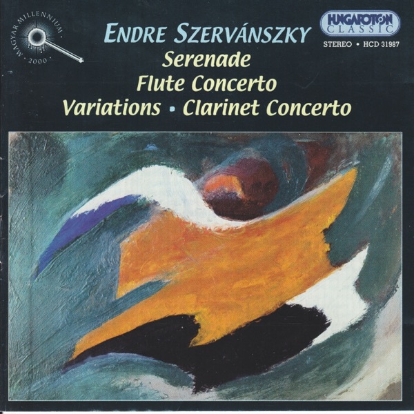 Serenade, Flute Concerto, Variations, Clarinet Concerto album cover