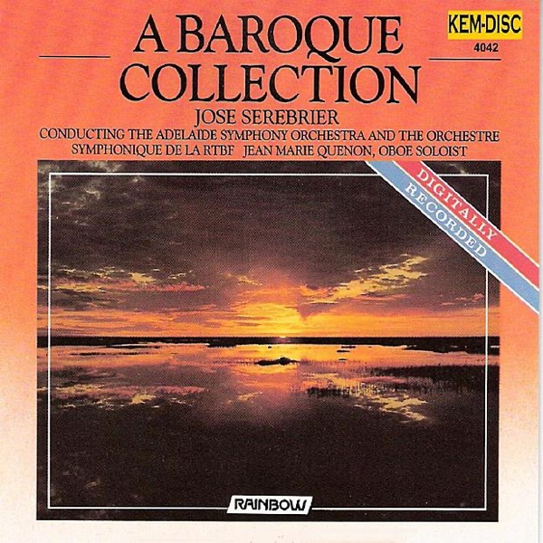 José Serebrier: A Baroque Collection album cover