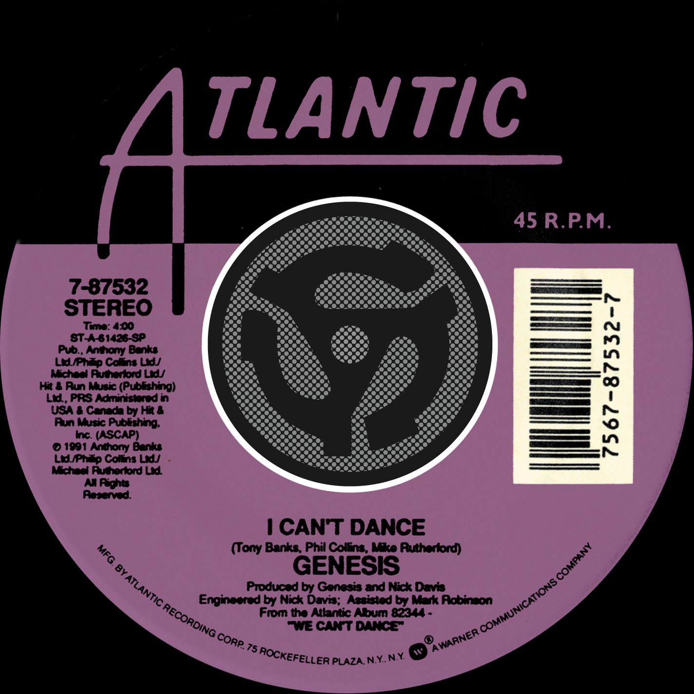 I Can't Dance / On the Shoreline - Single album cover