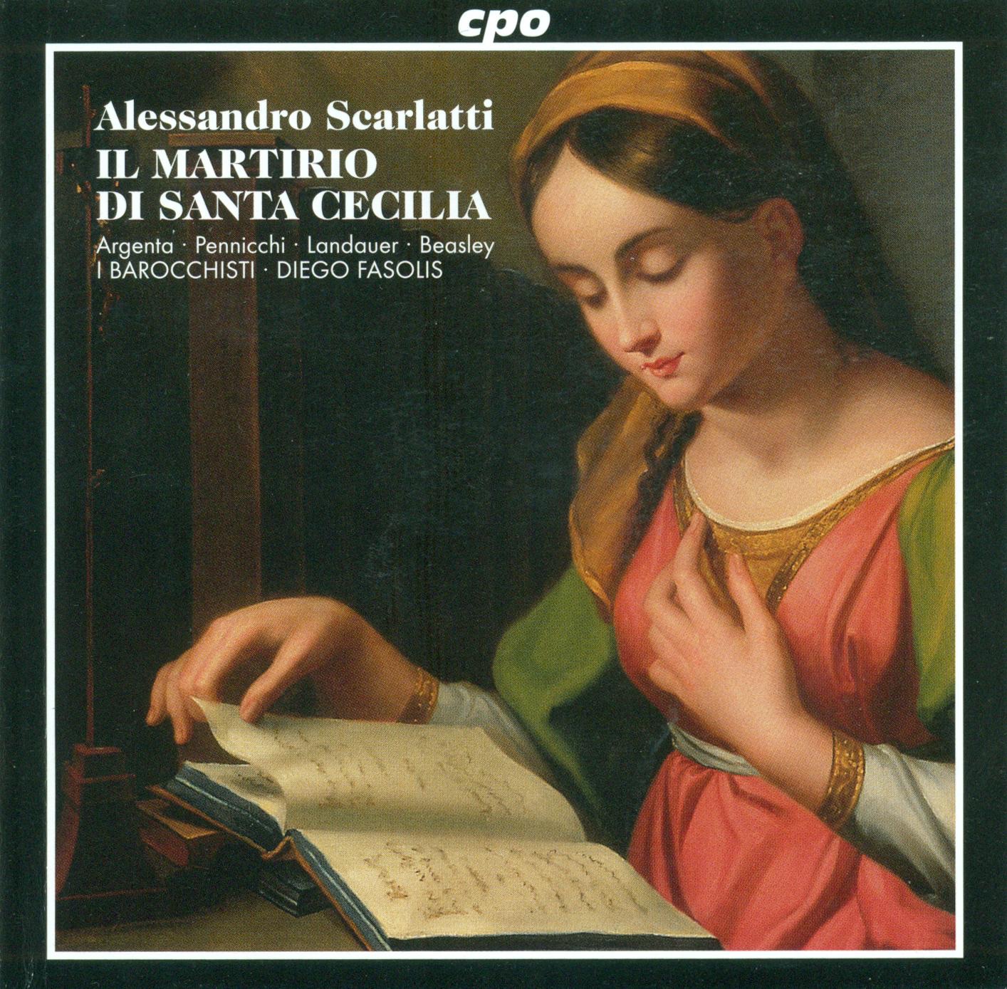 Scarlatti: Martirio Di St. Cecilia (Il) album cover