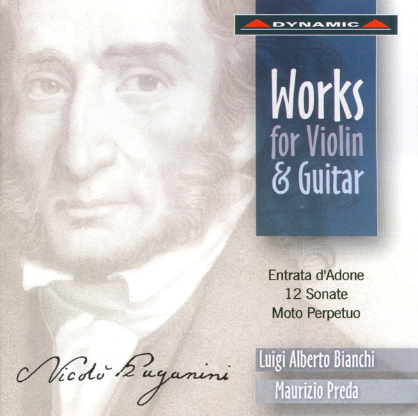 Paganini: Works for Violin and Guitar album cover