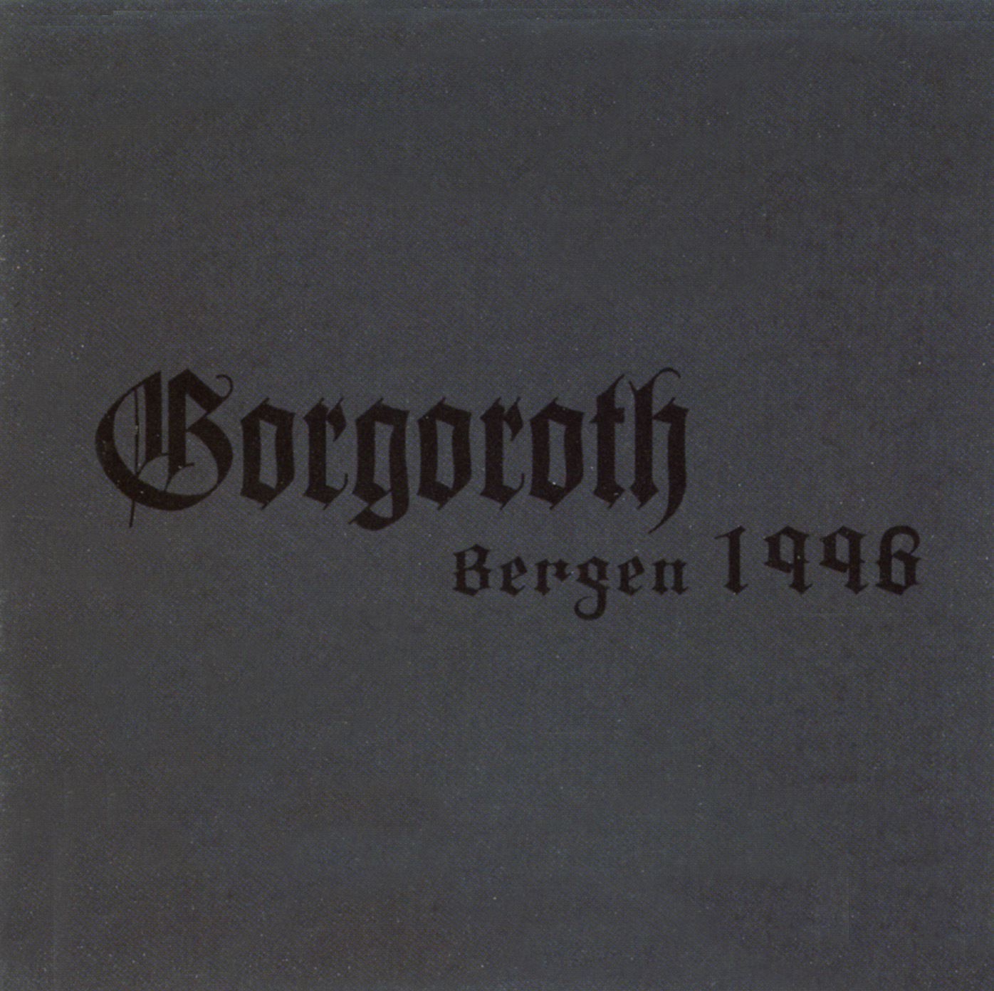 Live Bergen 1996 - Single album cover