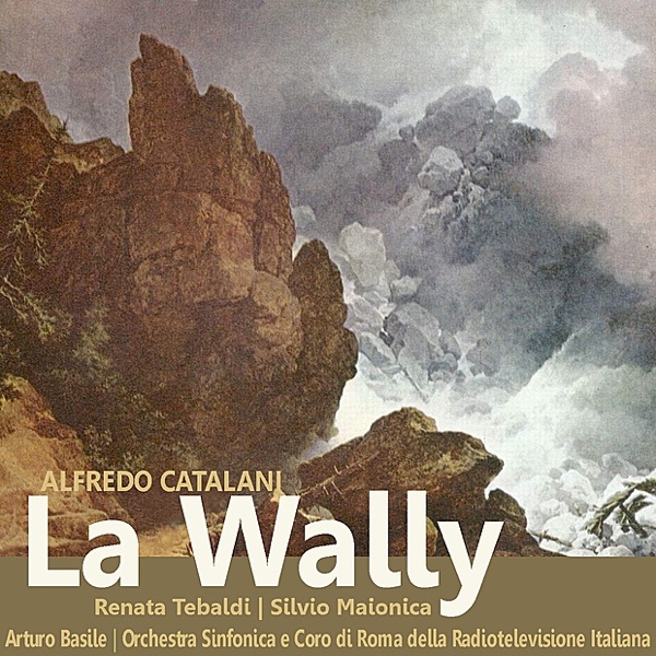 Catalani: La Wally album cover