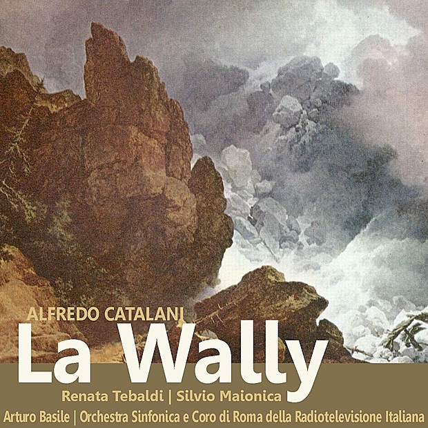 Catalani: La Wally album cover