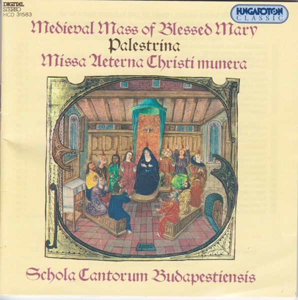 Medieval Mass of Blessed Mary, Missa Aeterna Christi munera album cover