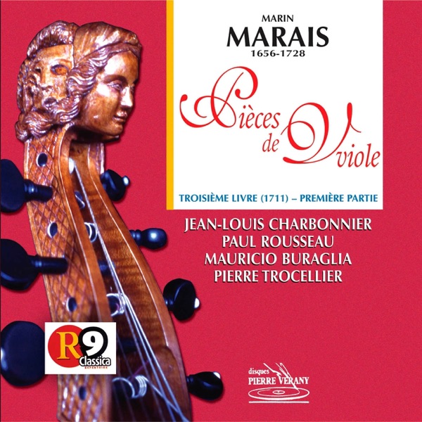 Marais : Pièces de viole, 3ème livre, 1ère partie (1711) album cover