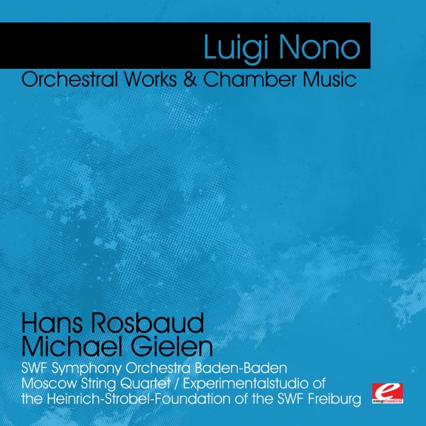 Nono: Orchestral Works & Chamber Music (Remastered) album cover