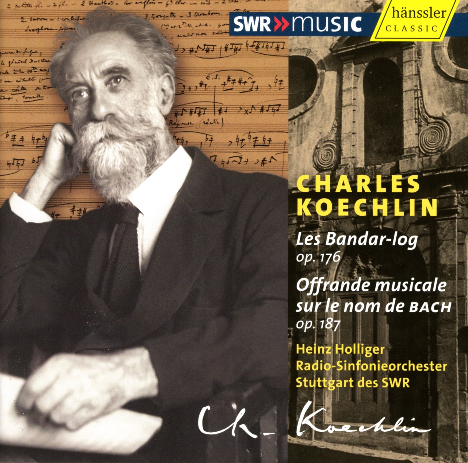 Koechlin, C.: Offrande Musical Sur Le Nom de Bach - Les Bandar-Log album cover