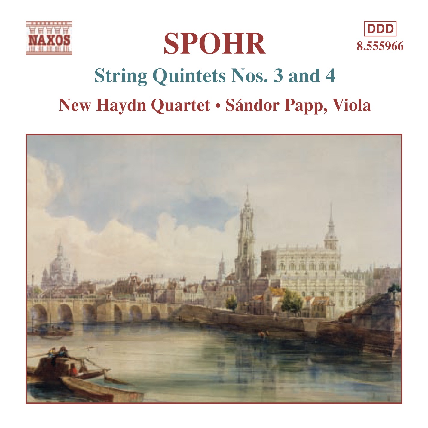 Spohr: String Quintets Nos. 3 and 4 album cover