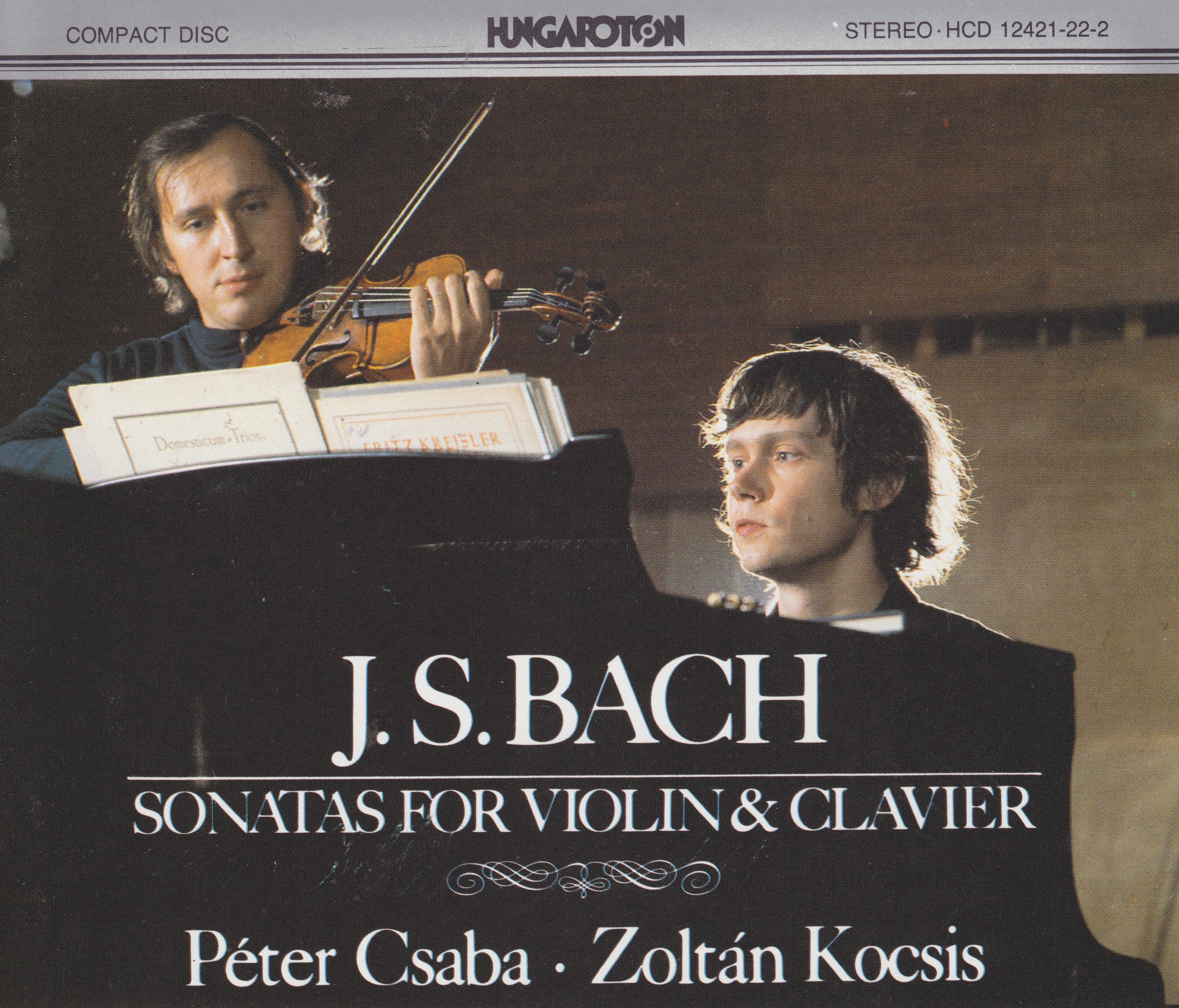J. S. Bach: Six Sonatas for Violin and Clavier album cover